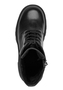 Tamaris Damen Leder Stiefelette 1-25220-47-001 Frauen Stiefel Schwarz