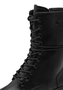 Tamaris Damen Leder Stiefelette 1-25220-47-001 Frauen Stiefel Schwarz