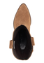 Tamaris Damen Lederstiefel 1-25701-41-300 Wildleder Western Frauen braun 