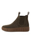 Tamaris Damen Chelsea Boot 1-25403-43-744 Lederstiefelette Dunkelgr�n