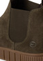 Tamaris Damen Chelsea Boot 1-25403-43-744 Lederstiefelette Dunkelgr�n