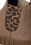 Tamaris Damen Chelsea Boot 1-25403-43-3Z9 Lederstiefelette Beige/Leo