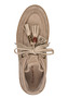 Tamaris Damen Leder Sneaker High 1-25406-47-341 Frauen Boho-Style Taupe
