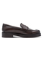 Tamaris Damen Leder Slipper 1-24354-47-304 Frauen Loafer Schuhe Braun