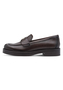 Tamaris Damen Leder Slipper 1-24354-47-304 Frauen Loafer Schuhe Braun