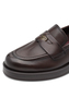 Tamaris Damen Leder Slipper 1-24354-47-304 Frauen Loafer Schuhe Braun