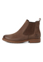Tamaris Damen Chelsea Boot Lederstiefelette 1-25056-41-405 Frauen Braun