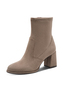 Tamaris Damen Textil Stiefelette Boot 1-25057-43-3C8 Stiefel M2535741 beige