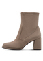 Tamaris Damen Textil Stiefelette Boot 1-25057-43-3C8 Stiefel M2535741 beige