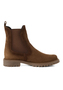 Tamaris Damen Chelsea Boot Lederstiefel Stiefelette 1-25427-41-3C0 Braun