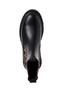 Tamaris Damen Leder Chelsea Boot Stiefelette Frauen 1-25491-41-090 schwarz