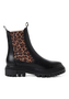 Tamaris Damen Leder Chelsea Boot Stiefelette Frauen 1-25491-41-090 schwarz