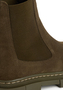 Tamaris Damen Leder Chelsea Boot Stiefelette Frauen 1-25491-41-722 gr�n