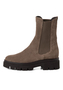 Tamaris Damen Leder Chelsea Boot 1-25992-41-378 Frauen Stiefelette Taupe