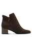 Tamaris Damen Textil Stiefelette Boot 1-25354-43-303 Frauen Stiefel Braun