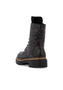 Rieker Damen 72627 90 Biker Boots Vegan Animalprint Multi