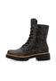 Rieker Damen 72627 90 Biker Boots Vegan Animalprint Multi