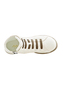 Andrea Conti Damen Hightop Sneaker Wechselfussbett Cremeweiss