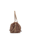 Rieker Damenhandtasche Flausch Flechtmuster Rei�verschluss H1038-64 braun