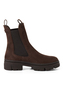 Tamaris Damen Chelsea Boot 1-25901-41-3B2 Leder Stiefelette Braun