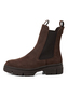 Tamaris Damen Chelsea Boot 1-25901-41-3B2 Leder Stiefelette Braun