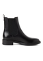 Tamaris Damen Leder Chelsea Boot 1-25302-45-001 Stiefelette schwarz 