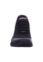 Skechers Damen BOBS Squad 4 Dire Step Slip Ins Sneaker Black