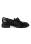 Tamaris Damen Leder Moccassin 1-23701-47-003 Slipper Loafer Schwarz