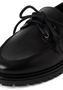 Tamaris Damen Leder Moccassin 1-23701-47-003 Slipper Loafer Schwarz