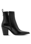 Tamaris Damen Leder Stiefelette Ankle Boot Stiefel 1-25359-47-001 Schwarz