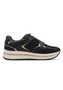 Tamaris Damen Sneaker 1-23735-47-098  Frauen Low Top Plateau Schuhe schwarz