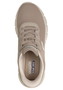 Skechers Damen BOBS Sport B Flex Flex Lucy Slip In Sneaker Taupe 