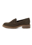 Tamaris Damen Lederslipper 1-24300-45-722 Loafer Halbschuh Dunkelgr�n