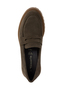 Tamaris Damen Lederslipper 1-24300-45-722 Loafer Halbschuh Dunkelgr�n