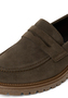 Tamaris Damen Lederslipper 1-24300-45-722 Loafer Halbschuh Dunkelgr�n