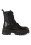 Tamaris Damen Leder Stiefelette 1-25238-47-001 Stiefel Lace-Boot schwarz