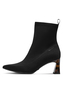 Tamaris Damen Stiefelette 1-25328-47-001 Stiefel Banana Absatz Spitz schwarz