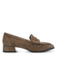Tamaris Damen Leder Trotteur 1-24319-47-341 Frauen Loafer Schuhe Beige