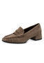 Tamaris Damen Leder Trotteur 1-24319-47-341 Frauen Loafer Schuhe Beige