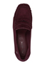 Tamaris Damen Leder Trotteur 1-24319-47-537 Frauen Loafer Schuhe Dunkelrot