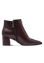Tamaris Damen Stiefelette Ankle Boot 1-25023-47-537 Stiefel Spitz Dunkelrot