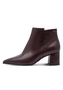 Tamaris Damen Stiefelette Ankle Boot 1-25023-47-537 Stiefel Spitz Dunkelrot