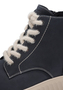 Tamaris Damen Stiefelette 1-25251-45-8A5 Frauen Stiefel Plateau dunkelblau