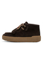 Tamaris Damen Leder Sneaker High 1-25406-47-304 Frauen Boho-Style Braun
