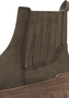 Tamaris Damen Leder Chelsea Boot Stiefelette 1-25434-47-722 Dunkelgr�n