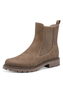 Tamaris Damen Chelsea Boot 1-25483-45-341 Frauen Stiefelette Beige