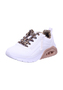 Skechers M�dchen UNO Lite 2.0 Leopard Stride Sneaker White
