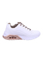 Skechers M�dchen UNO Lite 2.0 Leopard Stride Sneaker White