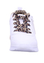 Skechers M�dchen UNO Lite 2.0 Leopard Stride Sneaker White