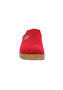 Rohde Damen Softfilz Pantoletten Hausschuhe Weite G Wine Red
